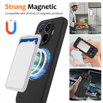 For Xiaomi 17T Magnetic Case Anti-Drop Liquid Silicone Phone Cover with Lanyard