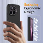 For Xiaomi 17T Magnetic Case Anti-Drop Liquid Silicone Phone Cover with Lanyard