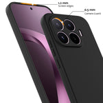 For Xiaomi 17T Magnetic Case Anti-Drop Liquid Silicone Phone Cover with Lanyard