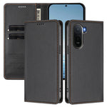 Xiaomi Redmi A7 Pro 4G (171.56mm) / Xiaomi Poco C81 4G / Xiaomi Poco C85x 5G / Xiaomi Redmi A7 Pro 5G Läderplånboksfodral Magnetisk stängning RFID-blockerande mobilskal