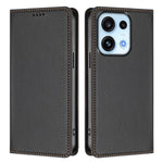 For Oppo Reno16 FS 5G / Oppo Reno16 F 5G Leather Wallet Case Magnetic Closure RFID Blocking Phone Cover