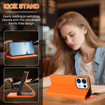 For Oppo Reno16 FS 5G / Oppo Reno16 F 5G Leather Wallet Case Magnetic Closure RFID Blocking Phone Cover
