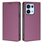 For Oppo Reno16 FS 5G / Oppo Reno16 F 5G Leather Wallet Case Magnetic Closure RFID Blocking Phone Cover
