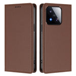 For Xiaomi 17 Max Leather Wallet Case Magnetic Closure RFID Blocking Phone Cover