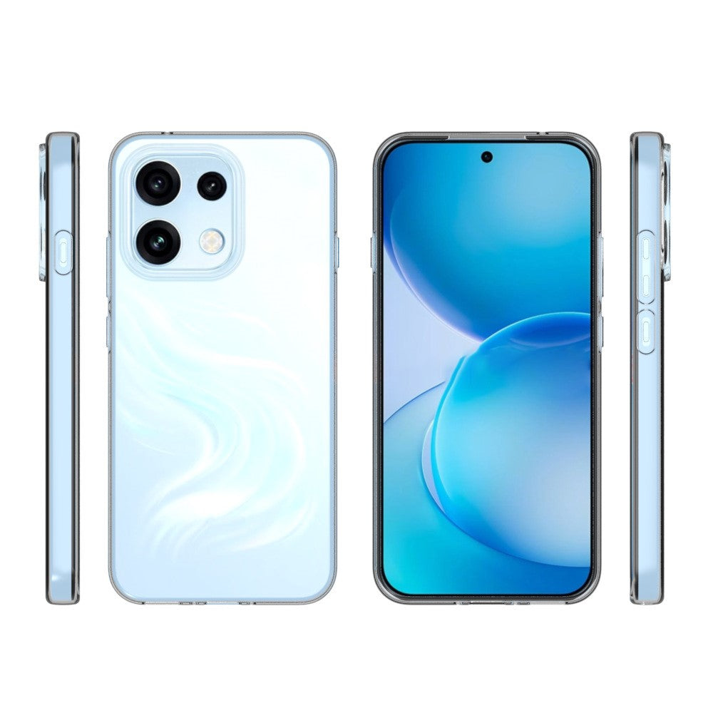 For Oppo Reno16 Pro 5G (Global) Case Watermark Resistant TPU Phone Back Cover