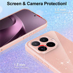 Til Xiaomi 17T Magnetisk Cover Glitter TPU Stødsikkert Telefoncover med Snor