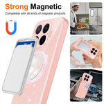 Til Xiaomi 17T Magnetisk Cover Glitter TPU Stødsikkert Telefoncover med Snor