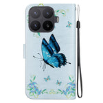 For Xiaomi 17T Wallet Phone Case Anti-Drop Pattern Printing Leather Flip Cover with Strap