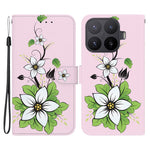 For Xiaomi 17T Wallet Phone Case Anti-Drop Pattern Printing Leather Flip Cover with Strap