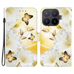 For Xiaomi 17T Wallet Phone Case Anti-Drop Pattern Printing Leather Flip Cover with Strap