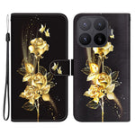 For Xiaomi 17T Wallet Phone Case Anti-Drop Pattern Printing Leather Flip Cover with Strap