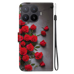 For Xiaomi 17T Leather Case Stand Wallet Pattern Printing Phone Cover with Wrist Strap