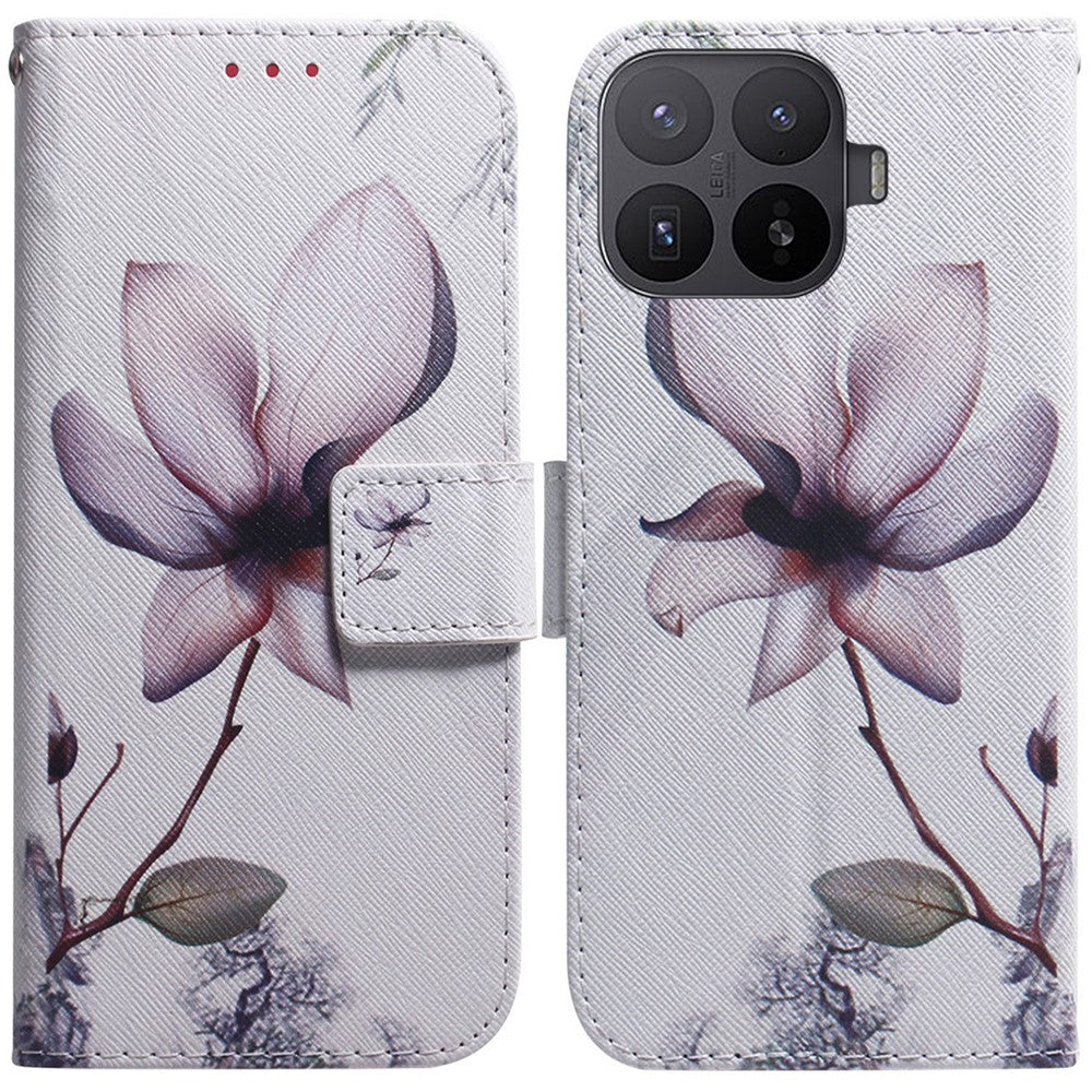 Xiaomi 17T Pro Plånboksfodral Mönstertryck Lädermobilfodral