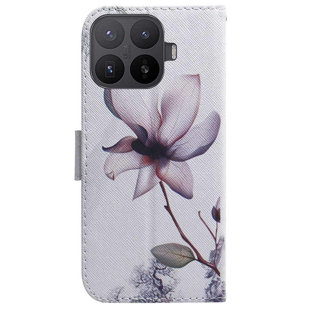 Xiaomi 17T Pro Plånboksfodral Mönstertryck Lädermobilfodral