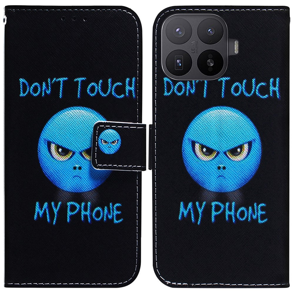 Xiaomi 17T Pro Plånboksfodral Mönstertryck Lädermobilfodral