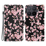 For Xiaomi 17T Pro Wallet Phone Case Anti-Drop Pattern Printing Leather Flip Cover with Strap