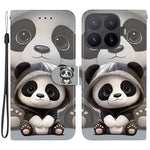 For Xiaomi 17T Pro Wallet Case Pattern Printing Leather Stand Phone Cover with Strap