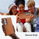 For Samsung Galaxy Z Fold8 Magnetic Case Cowhide Texture PU Leather Coated PC Phone Cover