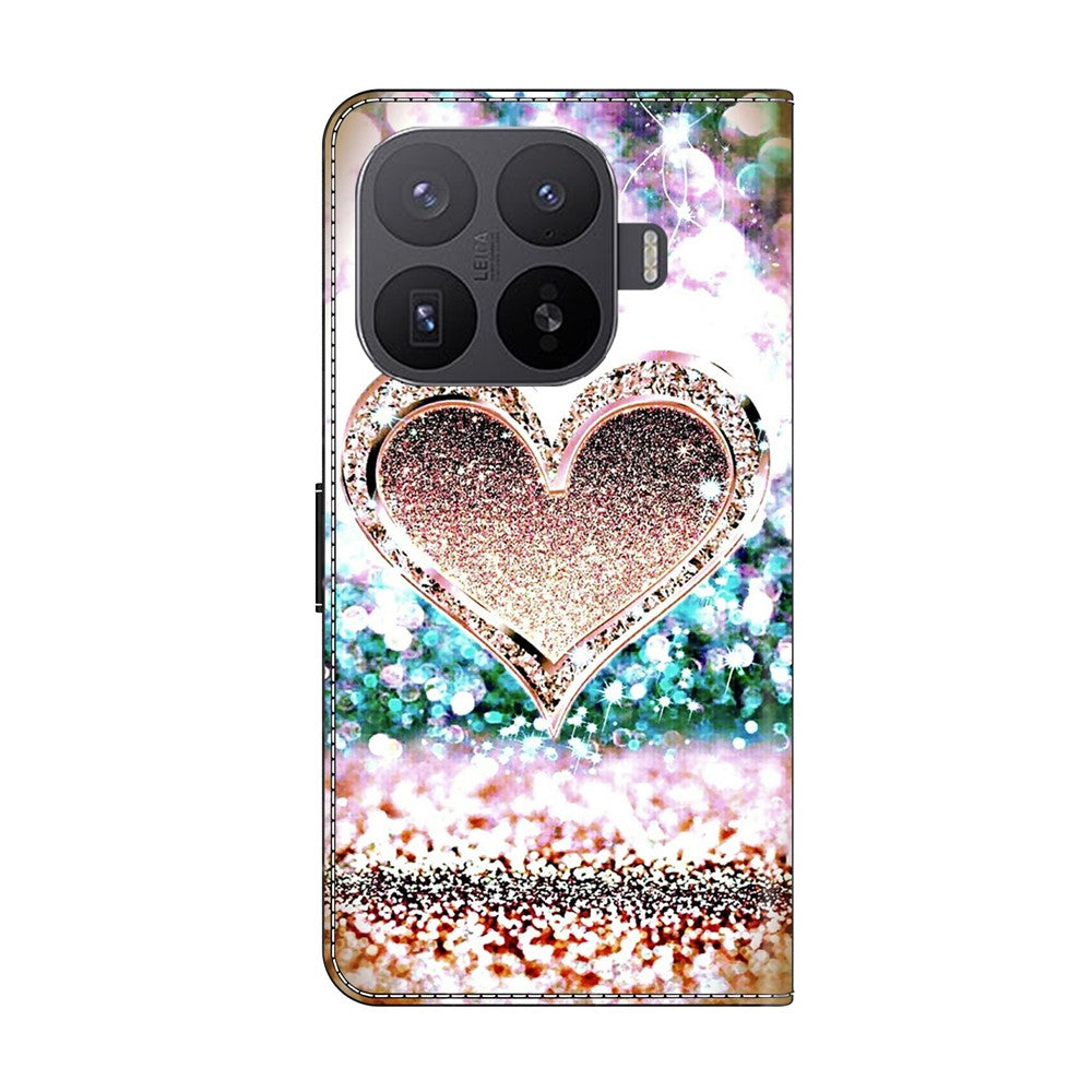 For Xiaomi 17T Wallet Case 3D Pattern PU Leather Phone Cover with Stand