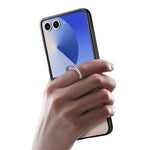 For Samsung Galaxy Z Flip7 5G Case Litchi Texture Leather + Pc Phone Cover with Ring Holder