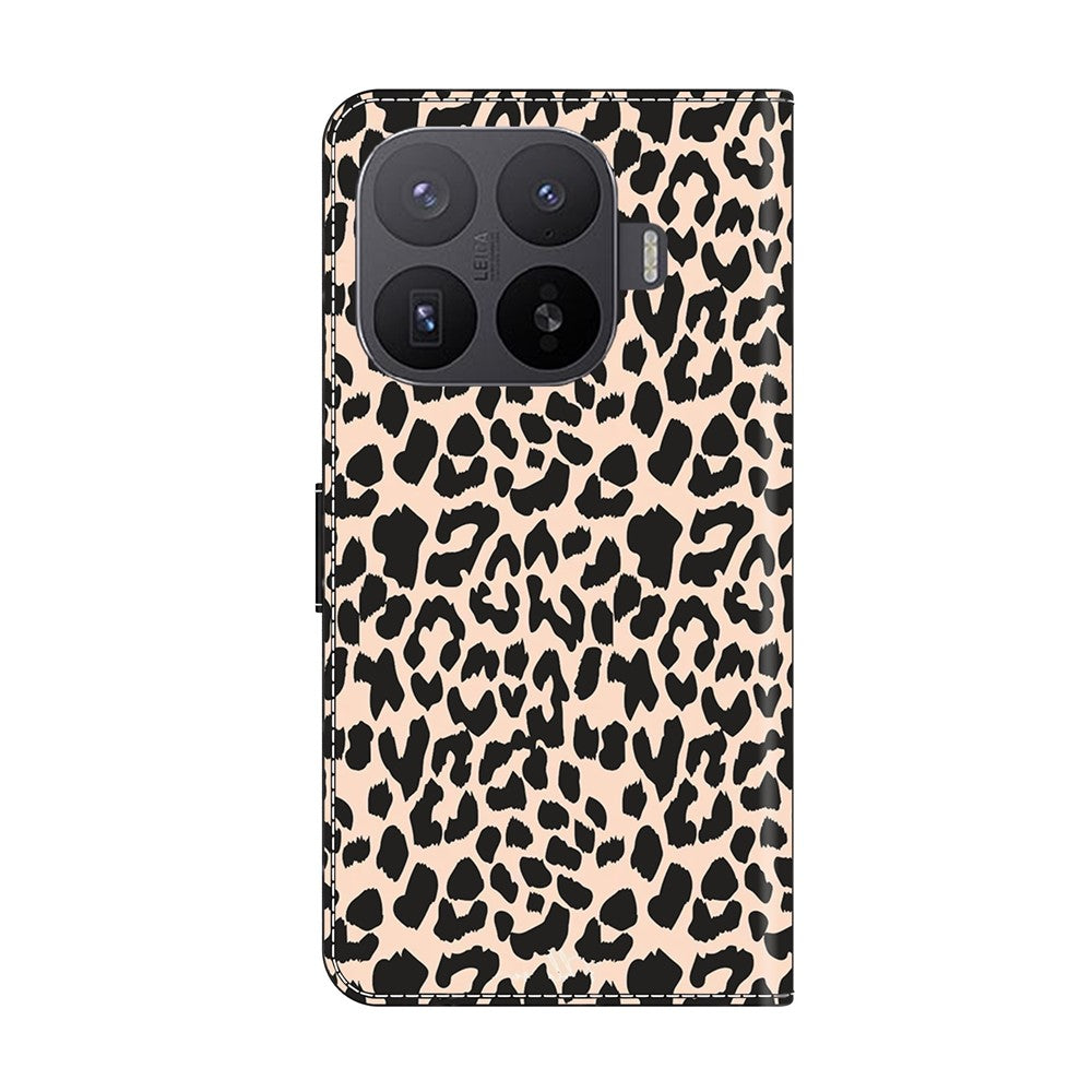 For Xiaomi 17T Phone Case Pattern Printed TPU + PU Leather Flip Cover with Card Slot