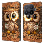 For Xiaomi 17T Phone Case Pattern Printed TPU + PU Leather Flip Cover with Card Slot
