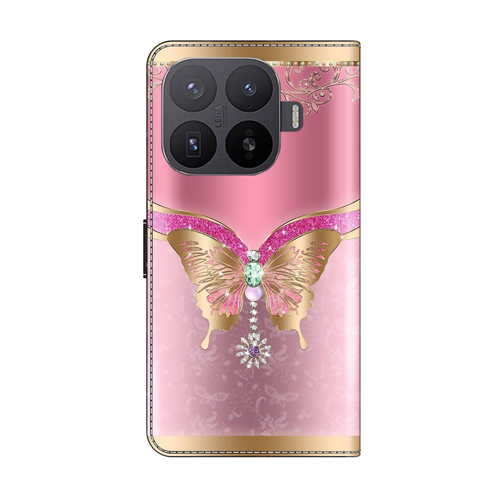 For Xiaomi 17T Pro Wallet Case 3D Pattern PU Leather Phone Cover with Stand