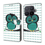 Wallet Case For Xiaomi 17T Pro Magnetic Clasp 3D Pattern Leather Phone Cover