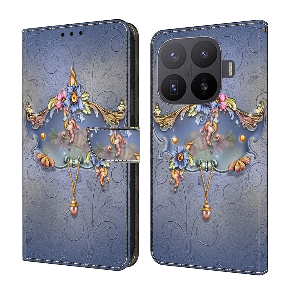 Wallet Case For Xiaomi 17T Pro PU Leather Phone Cover with Stand