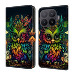 Xiaomi 17T Pro mobilskal Mönster Tryckt TPU + PU Läder Flipfodral med Kortplats