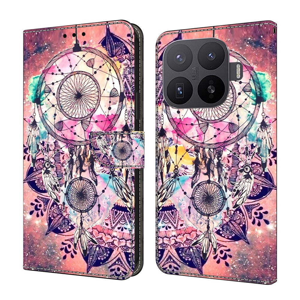 Wallet Case For Xiaomi 17T Pro Pattern Printing Stand Leather Flip Phone Cover