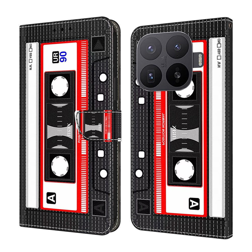 Wallet Case For Xiaomi 17T Pro Pattern Printing Stand Leather Flip Phone Cover