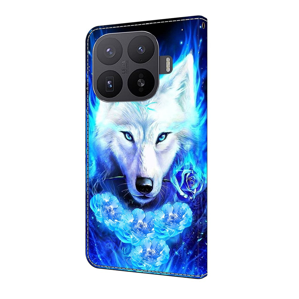 For Xiaomi 17T Pro Leather Case Pattern Printing Stand Flip Phone Cover