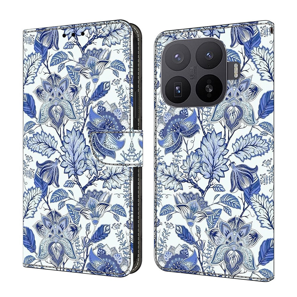 For Xiaomi 17T Pro Leather Case Pattern Printing Stand Flip Phone Cover