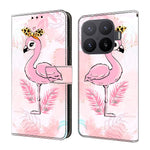 Wallet Case For Xiaomi 17T Pro Foldable Stand Pattern Printing PU Leather Flip Phone Cover