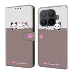 Wallet Case For Xiaomi 17T Pro Foldable Stand Pattern Printing PU Leather Flip Phone Cover