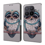 Wallet Case For Xiaomi 17T Pro Foldable Stand Pattern Printing PU Leather Flip Phone Cover