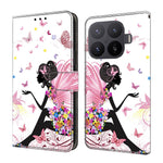 Wallet Case For Xiaomi 17T Pro Foldable Stand Pattern Printing PU Leather Flip Phone Cover