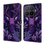 Wallet Case For Xiaomi 17T Pro Foldable Stand Pattern Printing PU Leather Flip Phone Cover