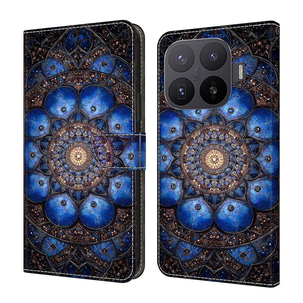 For Xiaomi 17T Pro Wallet Stand Case Pattern Printing Leather Phone Cover