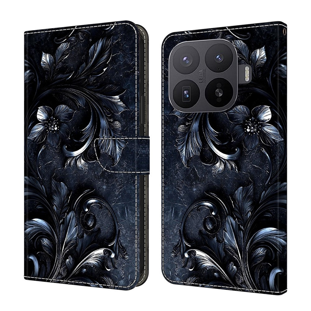 For Xiaomi 17T Pro Wallet Stand Case Pattern Printing Leather Phone Cover