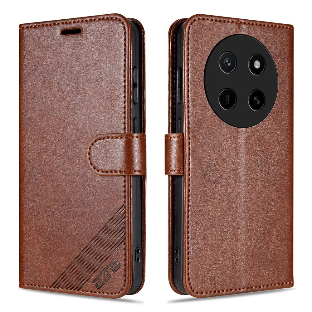 AZNS For Honor X80 Pro Max 5G Case Anti-Scratch PU Leather Stand Wallet Phone Cover