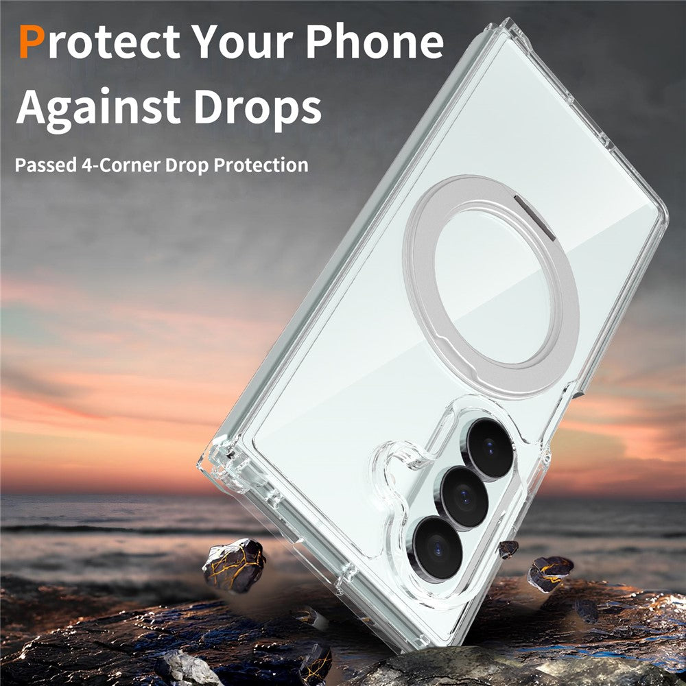 For Samsung Galaxy Z Fold8 Ultra Magnetic Case Scratch Resistant TPU + PC Phone Cover