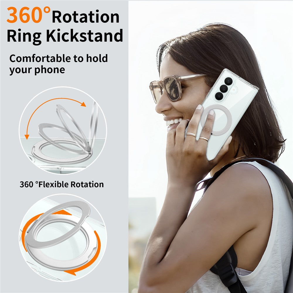 For Samsung Galaxy Z Fold8 Ultra Magnetic Case Scratch Resistant TPU + PC Phone Cover