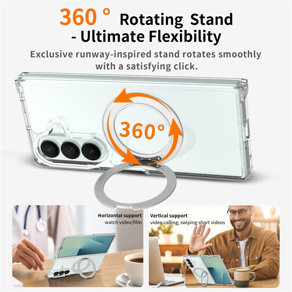 For Samsung Galaxy Z Fold8 Ultra Magnetic Case Scratch Resistant TPU + PC Phone Cover
