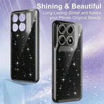 Til Motorola Edge 70 Pro+ 5G / 70 Pro 5G Magnetisk Etui Glitter TPU Stødsikkert Telefoncover med Nøglesnor