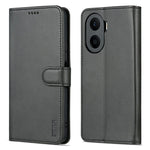AZNS Anti-drop Phone Case For Honor Play 40 Plus 5G, PU Leather Magnetic Flip Cover Stand Wallet