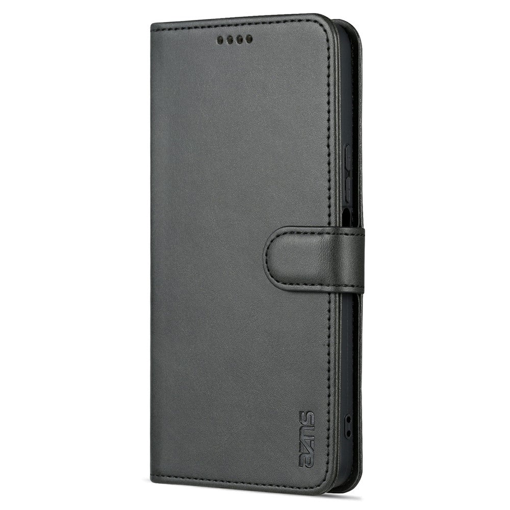 AZNS Anti-drop Phone Case For Honor Play 40 Plus 5G, PU Leather Magnetic Flip Cover Stand Wallet