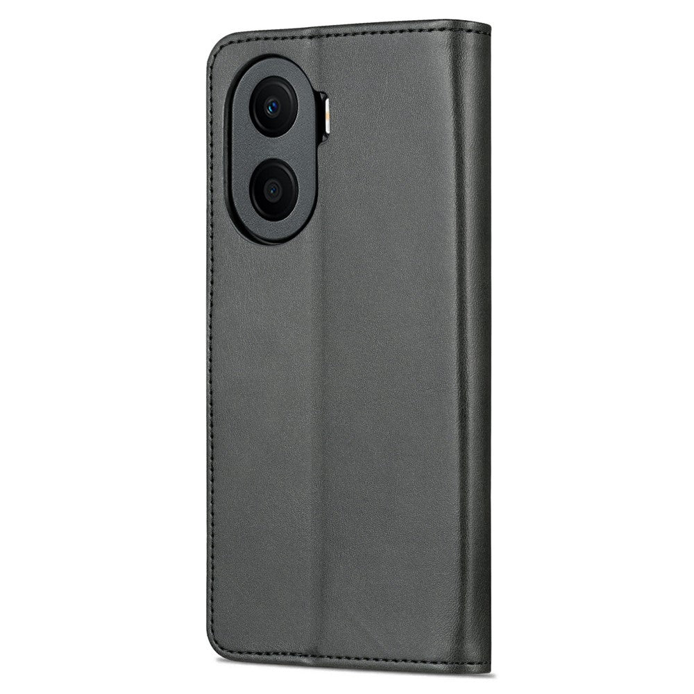 AZNS Anti-drop Phone Case For Honor Play 40 Plus 5G, PU Leather Magnetic Flip Cover Stand Wallet