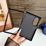 For Samsung Galaxy Z Fold8 Case Rotating Magnetic Kickstand PU Leather Phone Back Cover